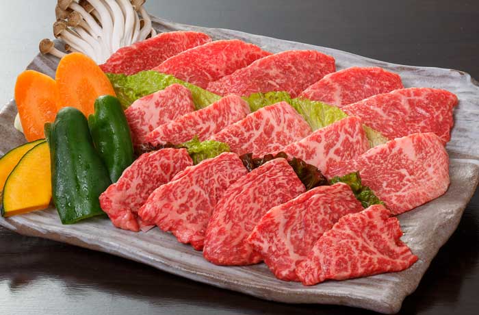 鹿児島黒牛贅沢盛り