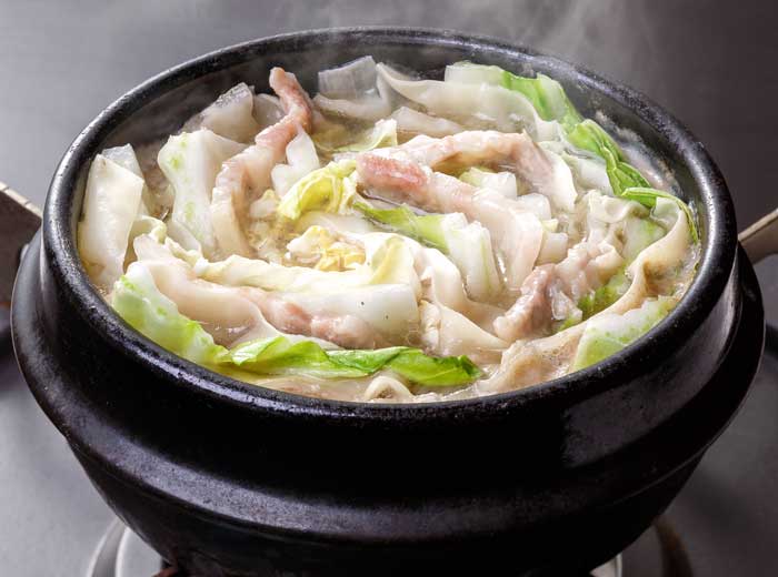 やまと豚のミルフィーユ鍋