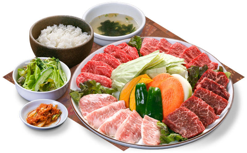 2人前大皿ランチ